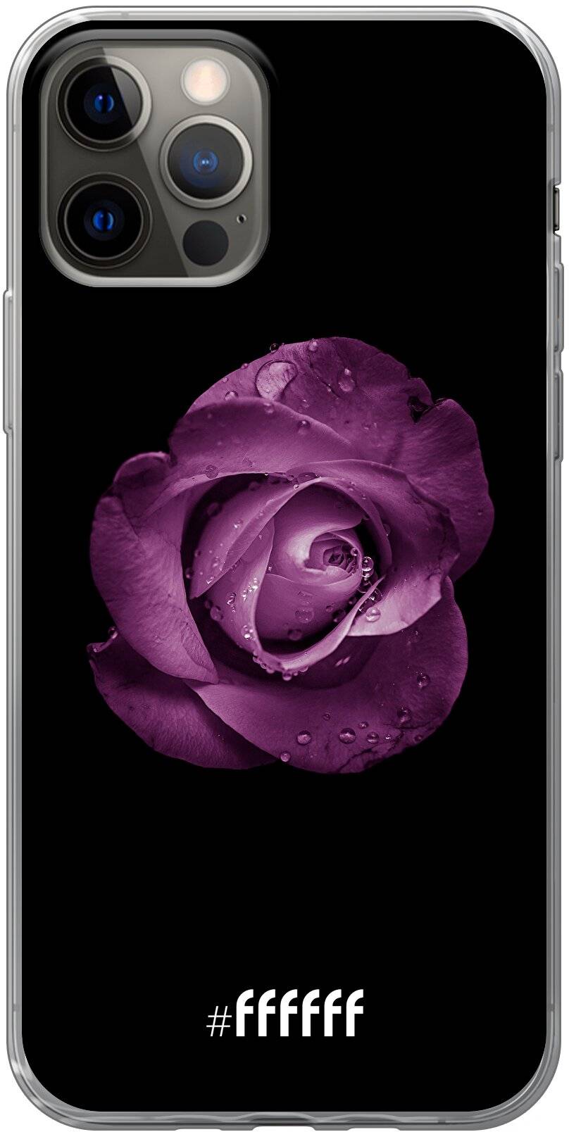 Purple Rose iPhone 12 Pro