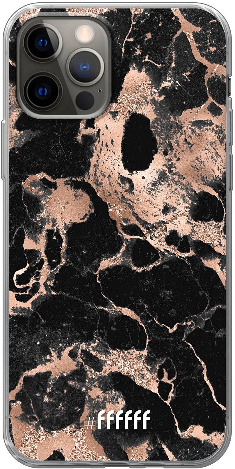 Rose Gold Marble iPhone 12 Pro