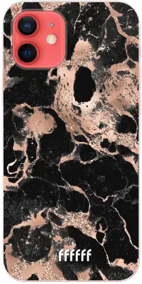 Rose Gold Marble iPhone 12 Pro