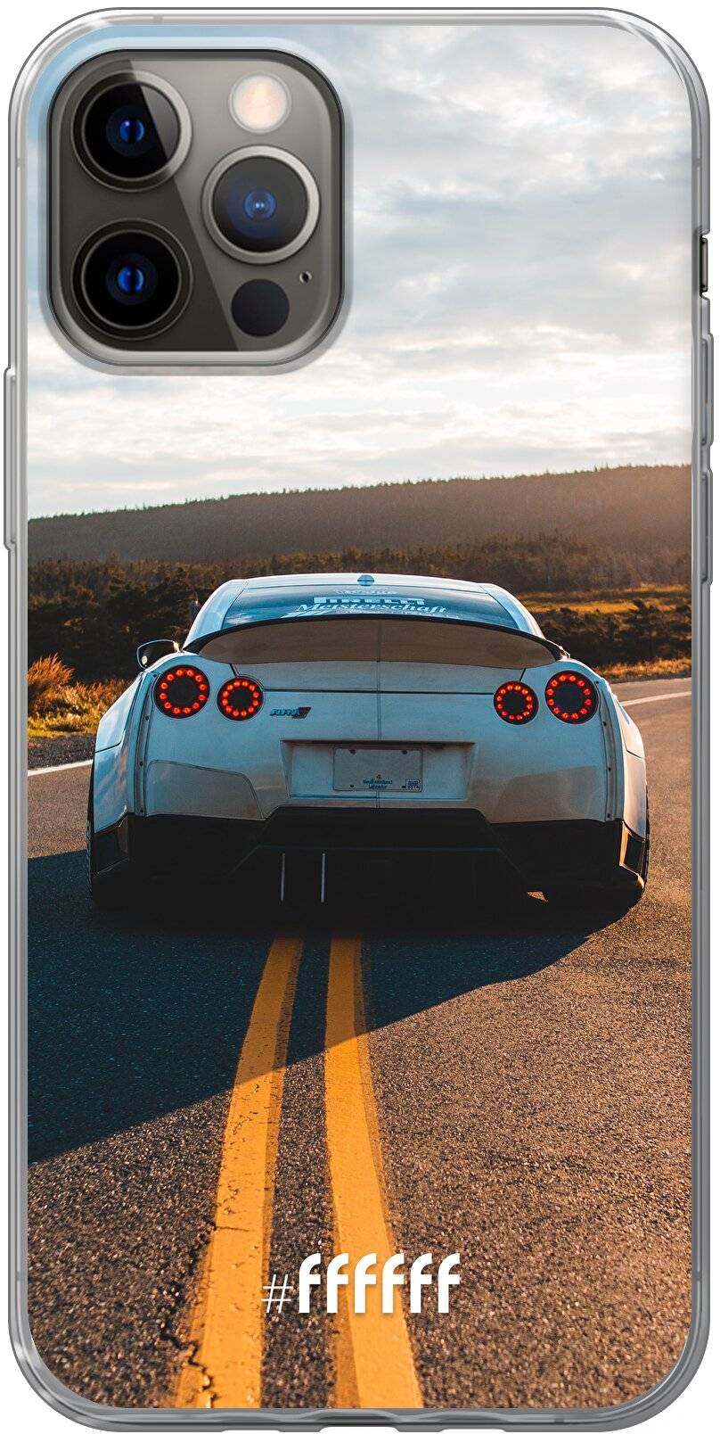 Silver Sports Car iPhone 12 Pro