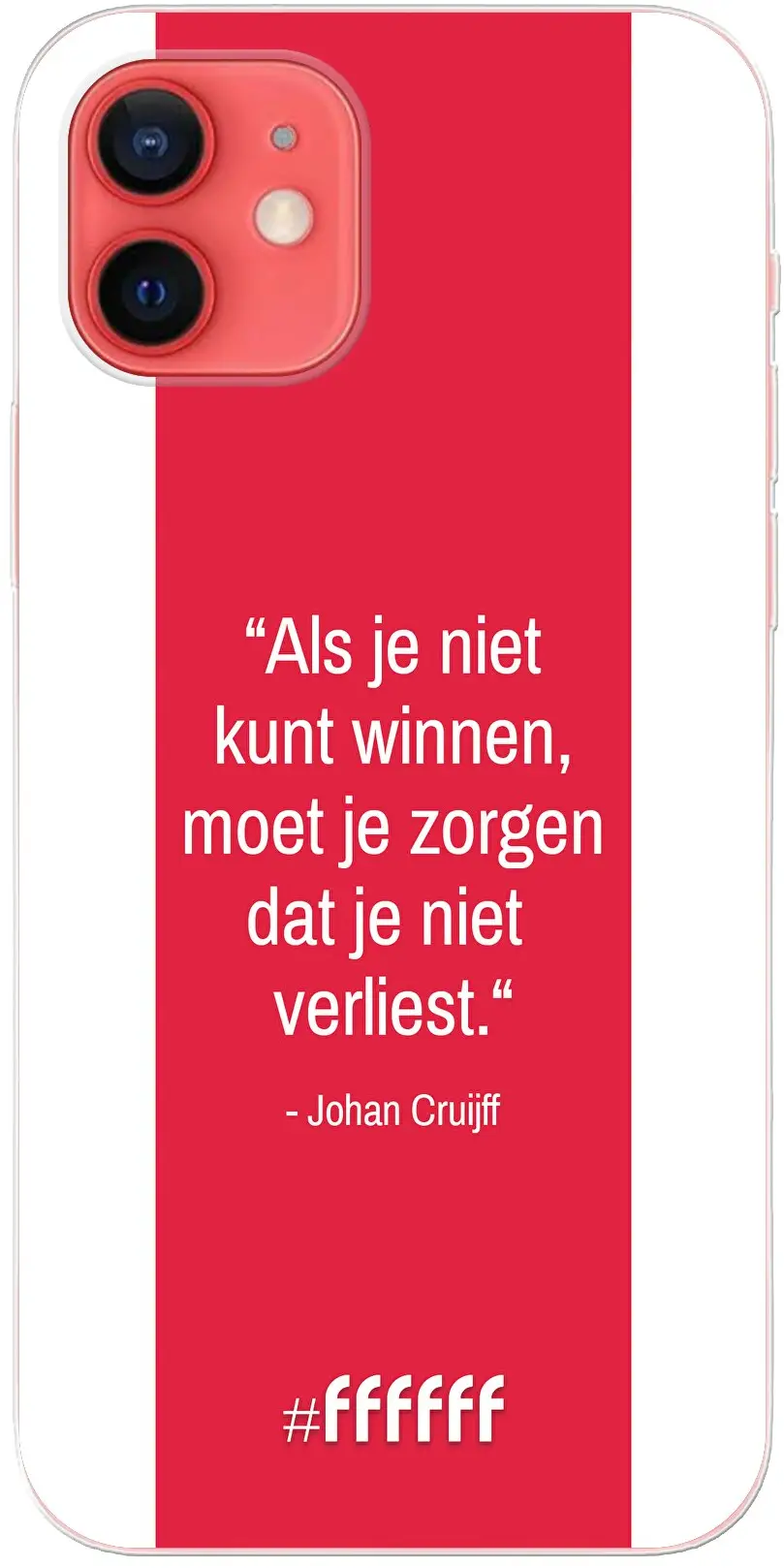 AFC Ajax Quote Johan Cruijff iPhone 12