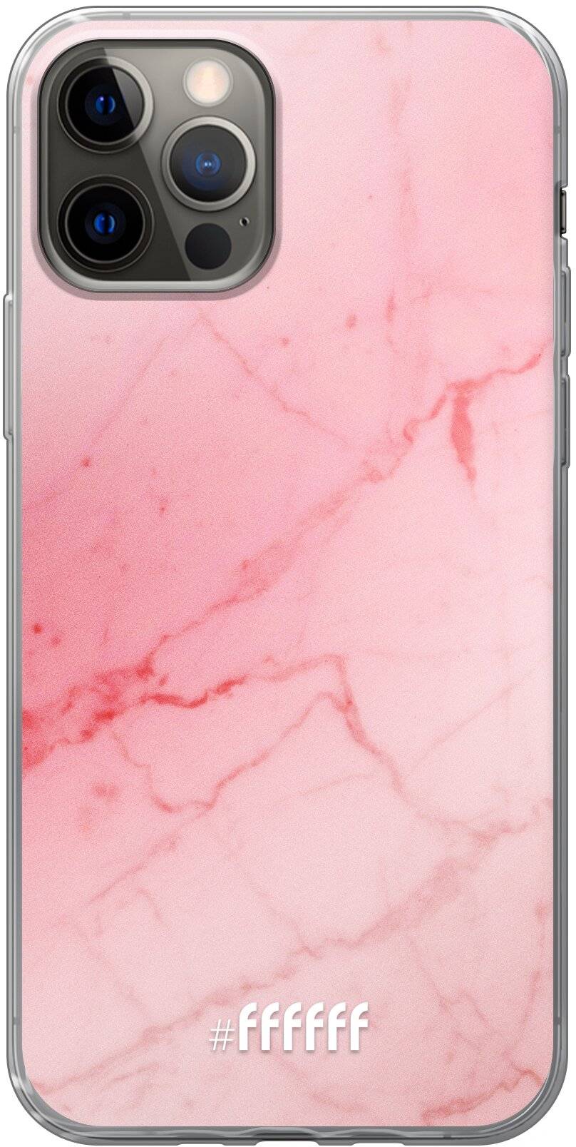 Coral Marble iPhone 12