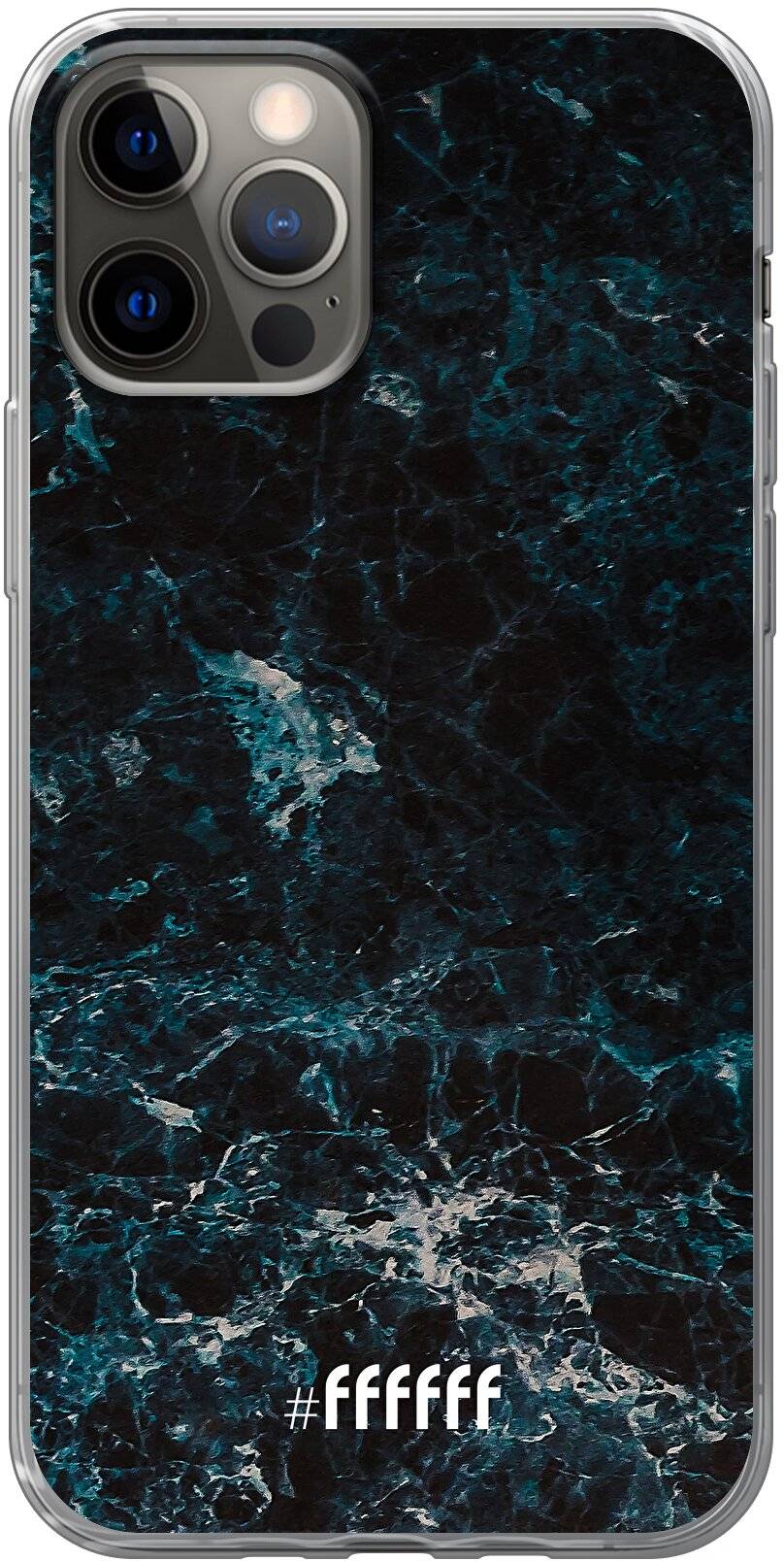 Dark Blue Marble iPhone 12