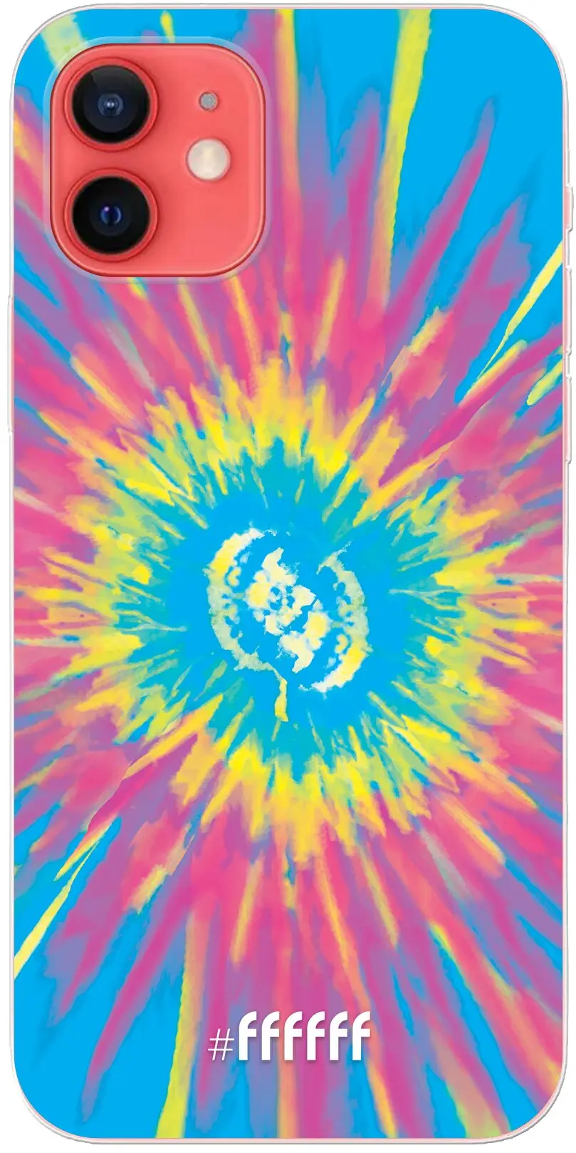 Flower Tie Dye iPhone 12