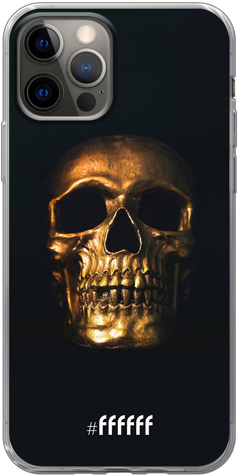 Gold Skull iPhone 12