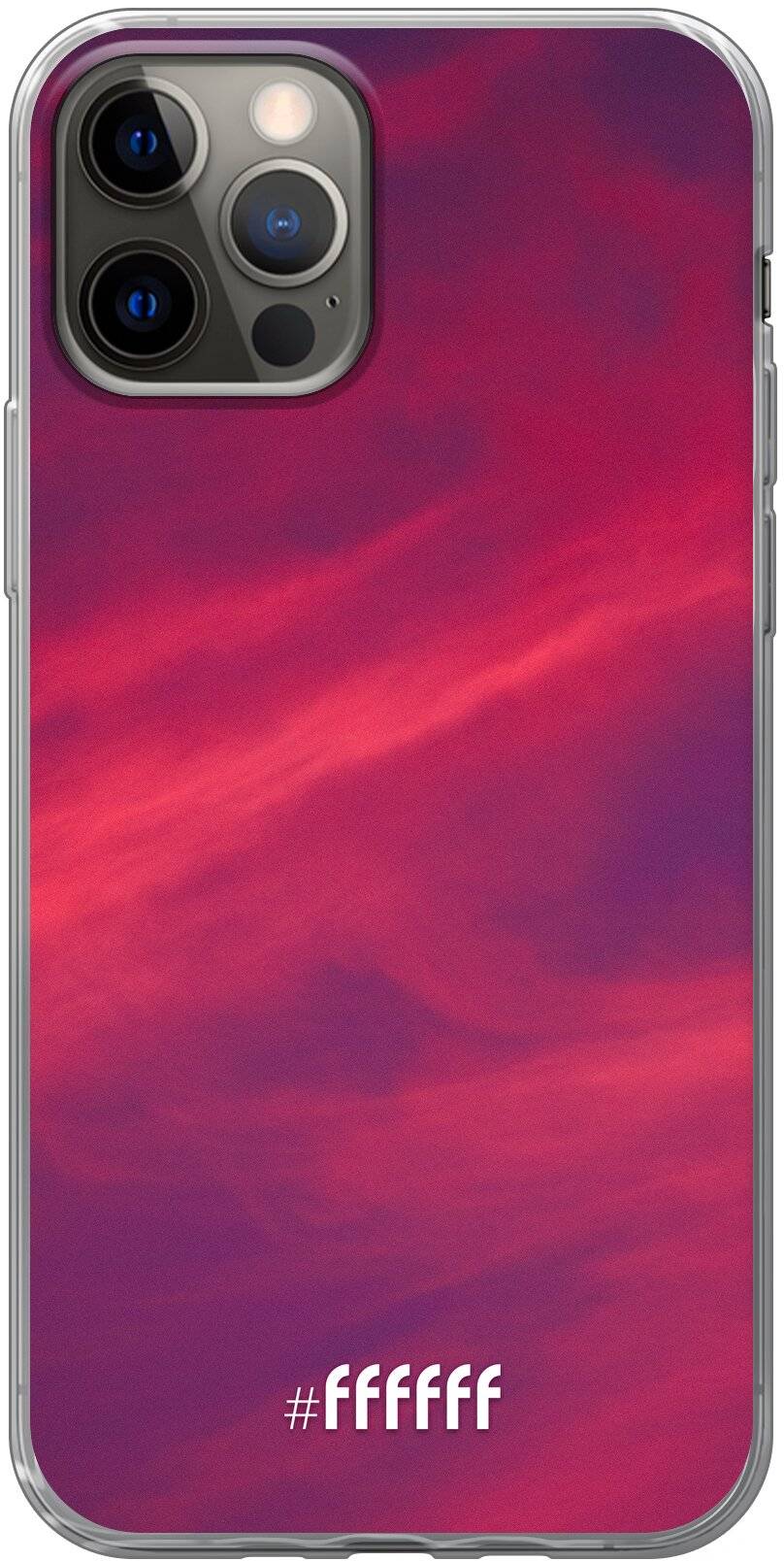 Red Skyline iPhone 12