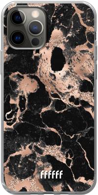 Rose Gold Marble iPhone 12