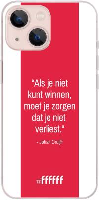 AFC Ajax Quote Johan Cruijff iPhone 13 Mini