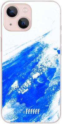 Blue Brush Stroke iPhone 13 Mini