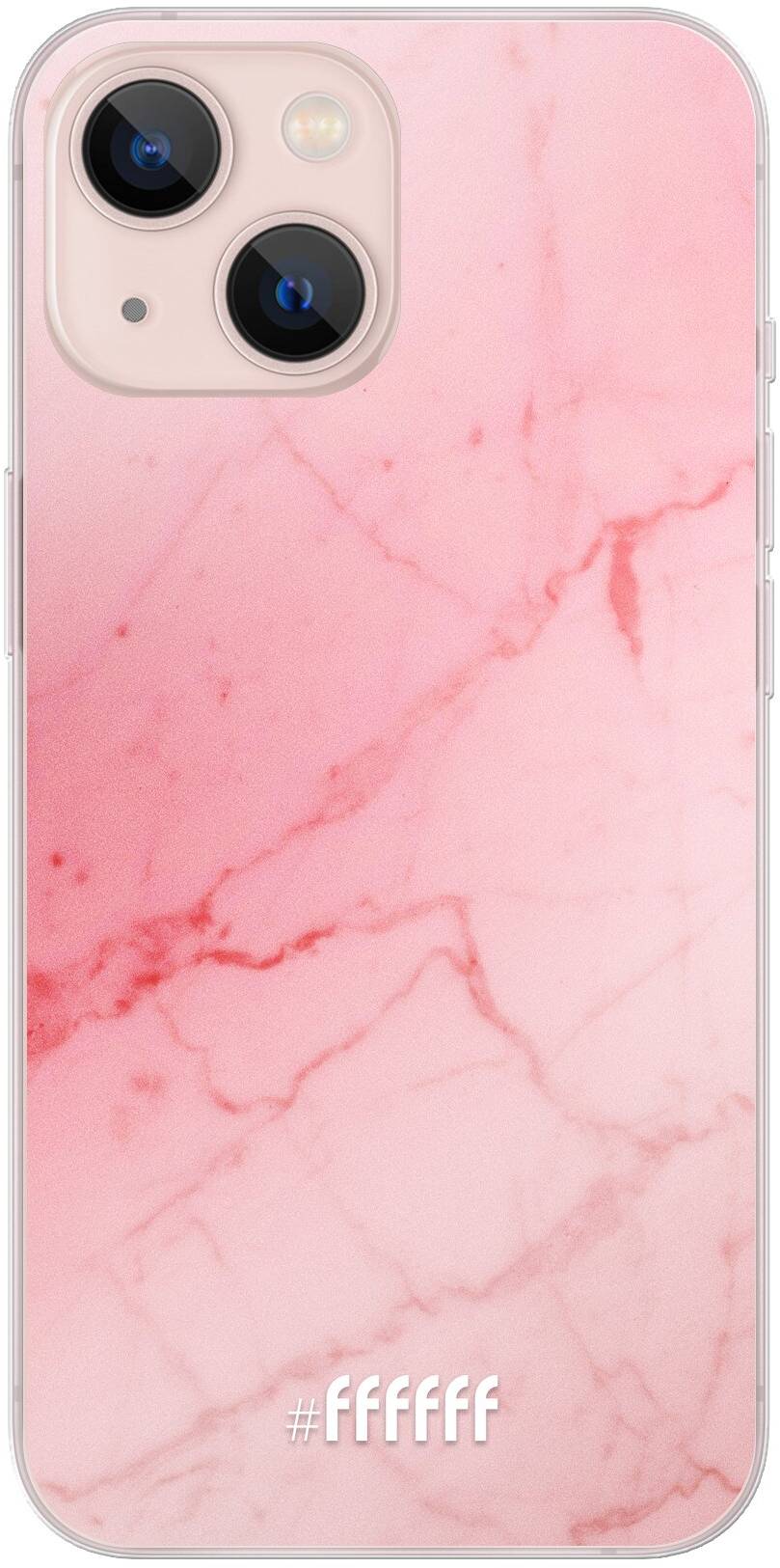 Coral Marble iPhone 13 Mini