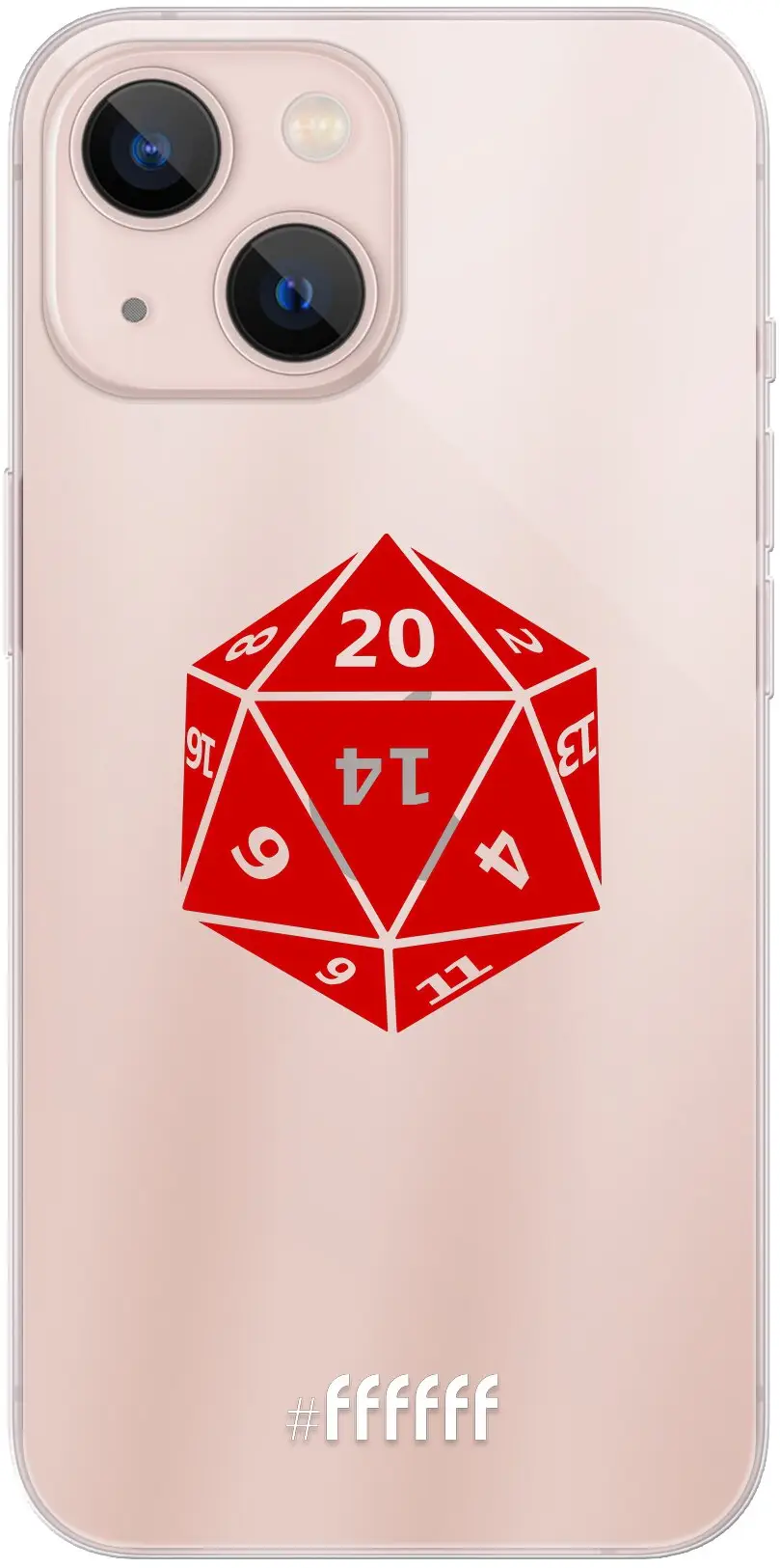 D20 - Transparant iPhone 13 Mini