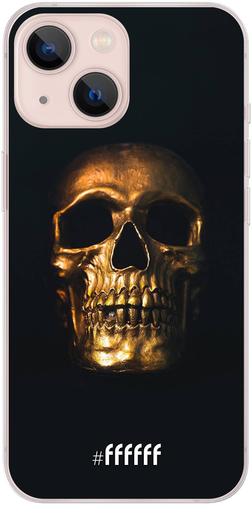 Gold Skull iPhone 13 Mini
