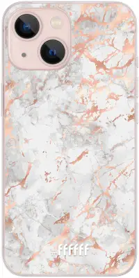 Peachy Marble iPhone 13 Mini