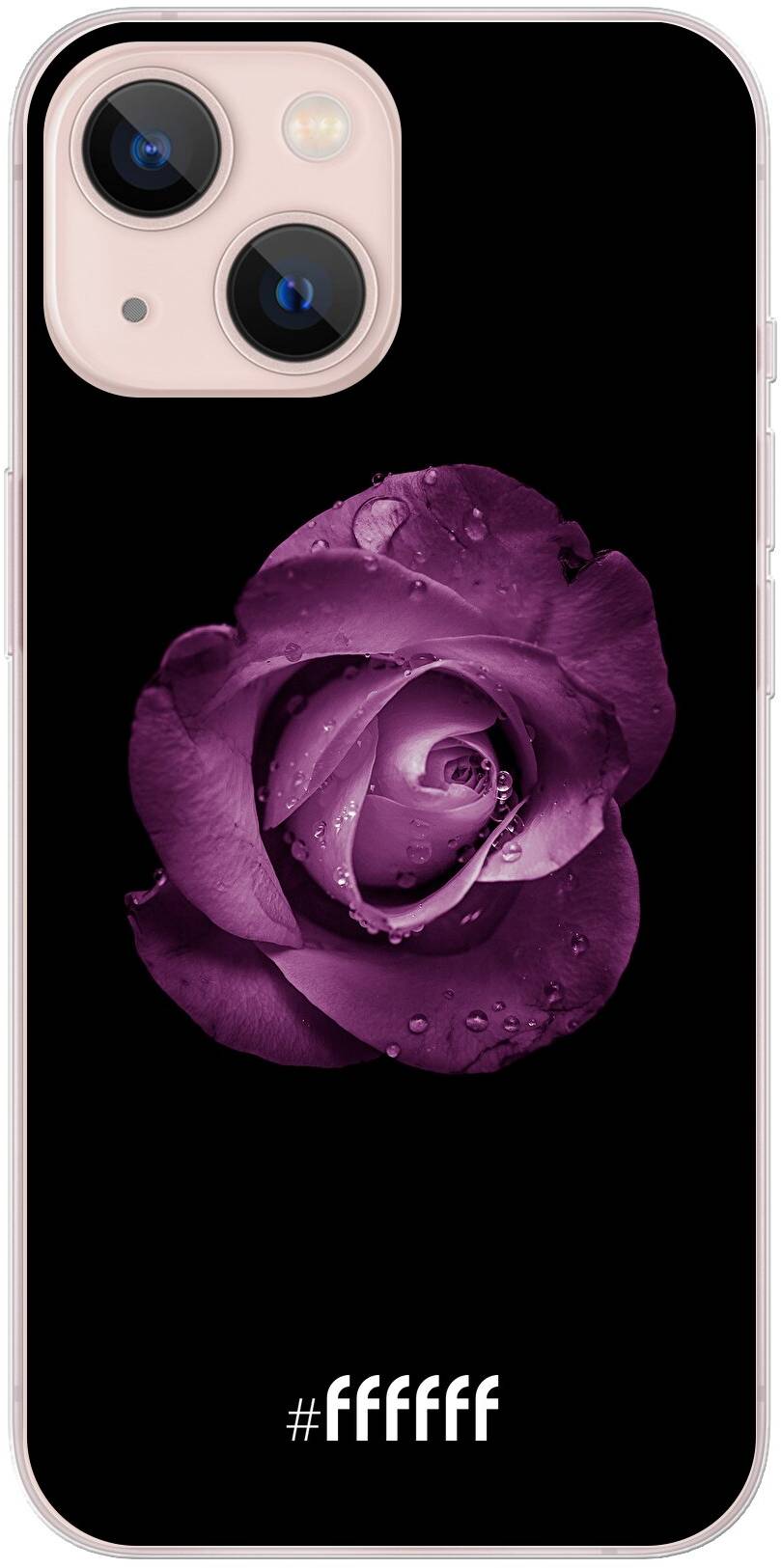 Purple Rose iPhone 13 Mini