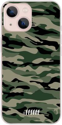 Woodland Camouflage iPhone 13 Mini