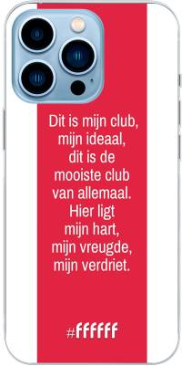 AFC Ajax Dit Is Mijn Club iPhone 13 Pro Max