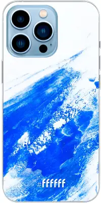 Blue Brush Stroke iPhone 13 Pro Max