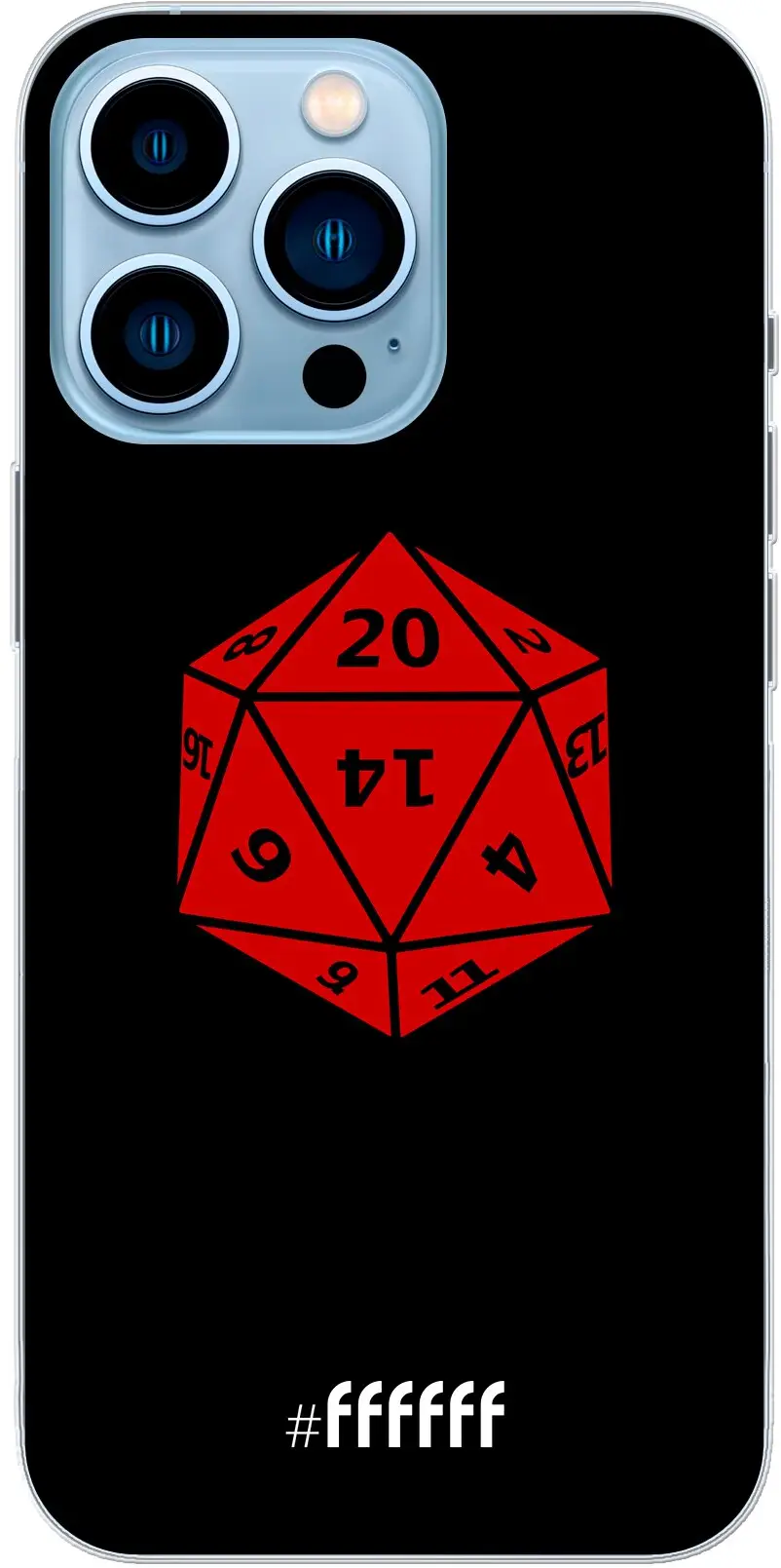 D20 - Black iPhone 13 Pro Max