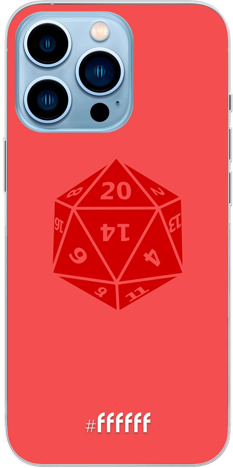 D20 - Red iPhone 13 Pro Max