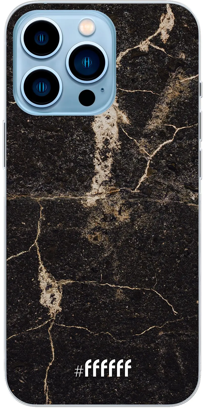 Dark Golden Marble iPhone 13 Pro Max