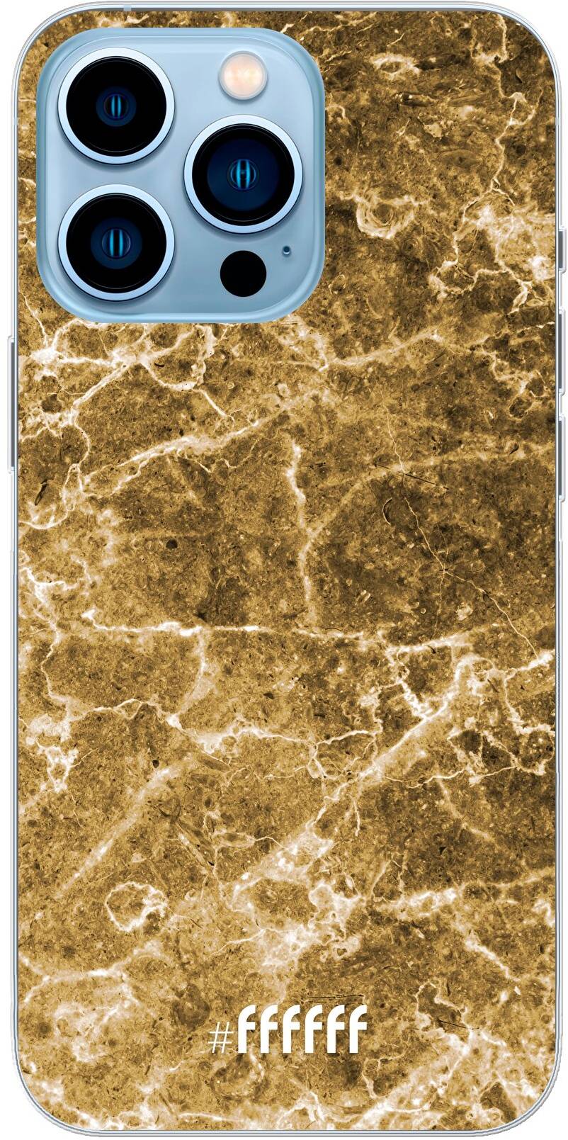 Gold Marble iPhone 13 Pro Max
