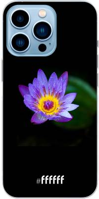 Purple Flower in the Dark iPhone 13 Pro Max