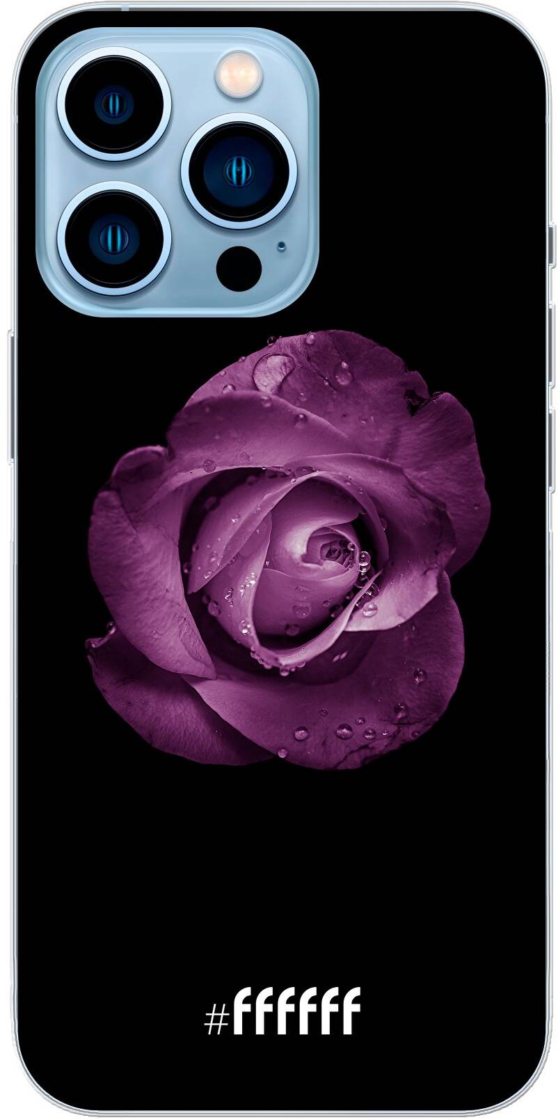 Purple Rose iPhone 13 Pro Max