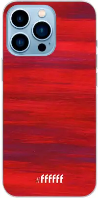 Scarlet Canvas iPhone 13 Pro Max