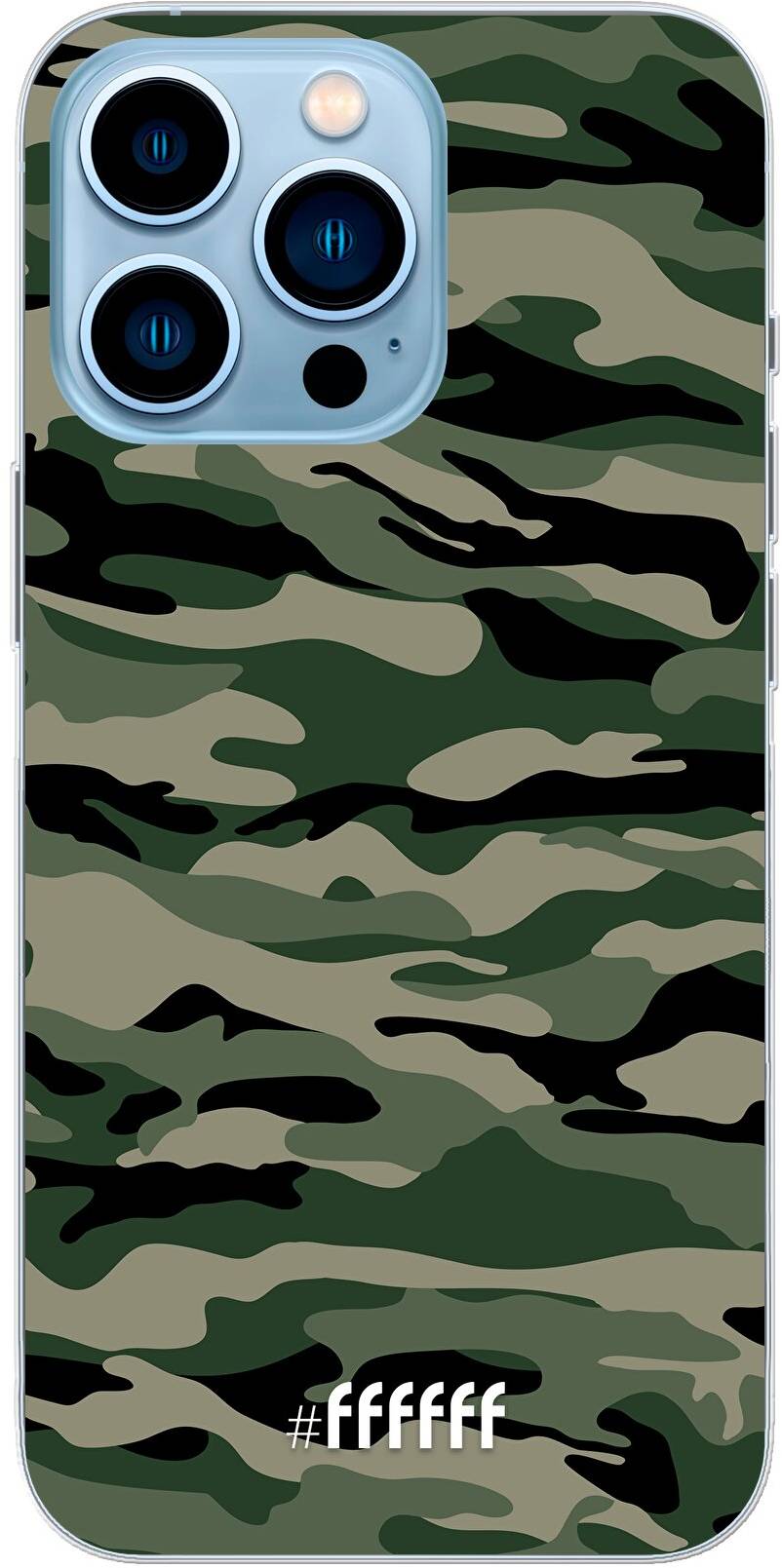 Woodland Camouflage iPhone 13 Pro Max