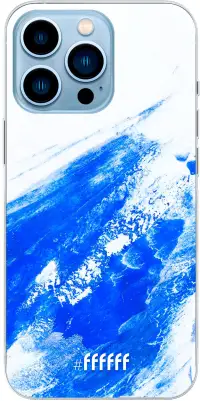 Blue Brush Stroke iPhone 13 Pro