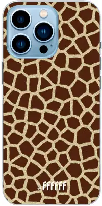 Giraffe Print iPhone 13 Pro