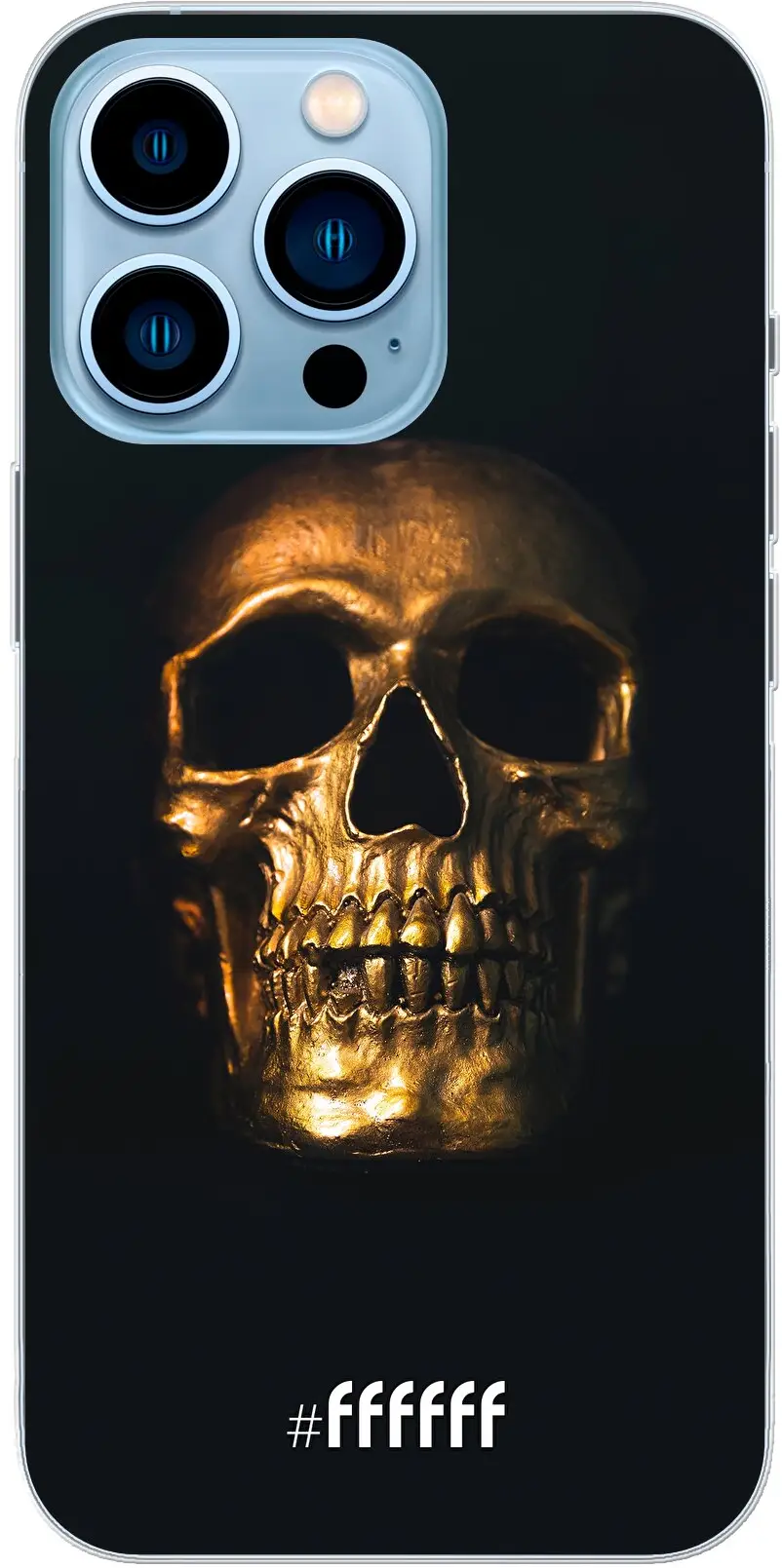 Gold Skull iPhone 13 Pro