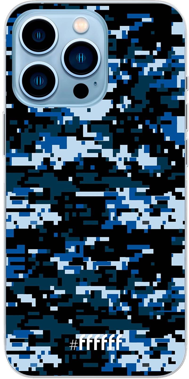 Navy Camouflage iPhone 13 Pro