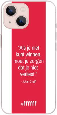 AFC Ajax Quote Johan Cruijff iPhone 13