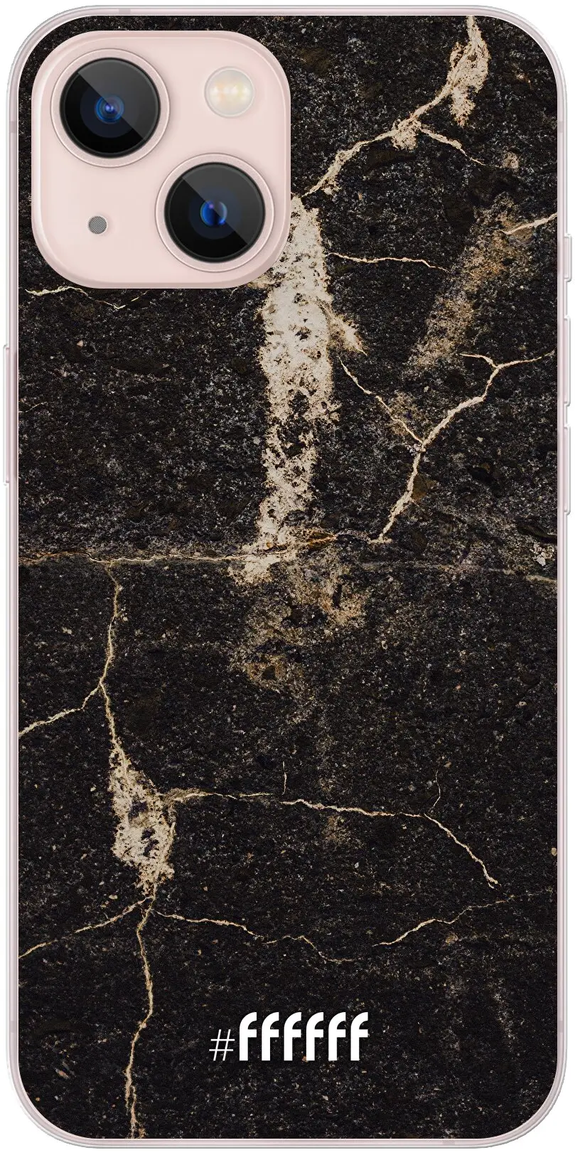 Dark Golden Marble iPhone 13