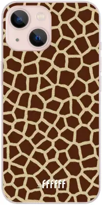 Giraffe Print iPhone 13