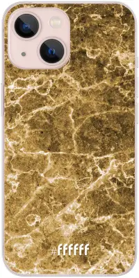 Gold Marble iPhone 13