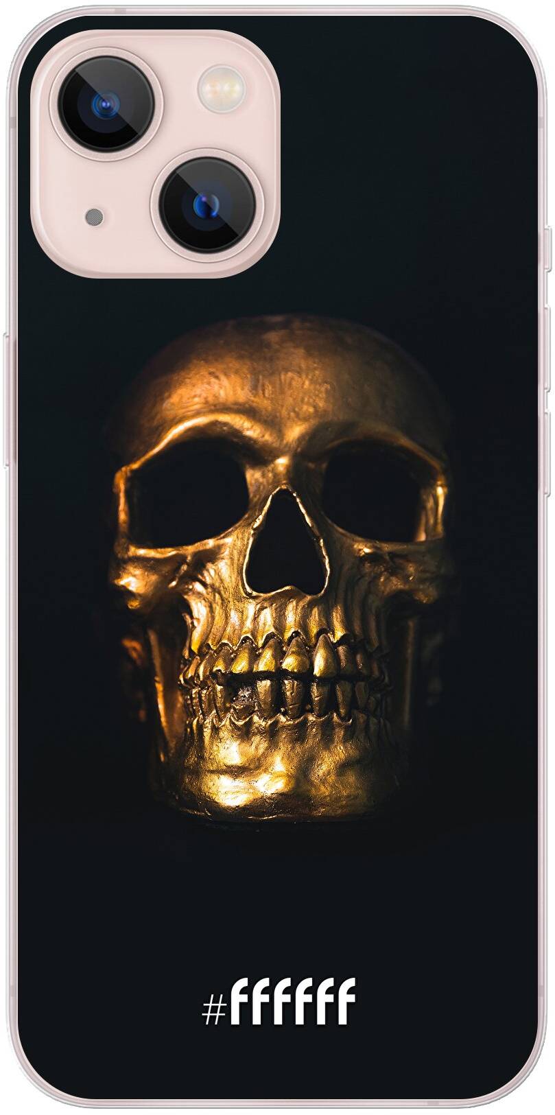 Gold Skull iPhone 13