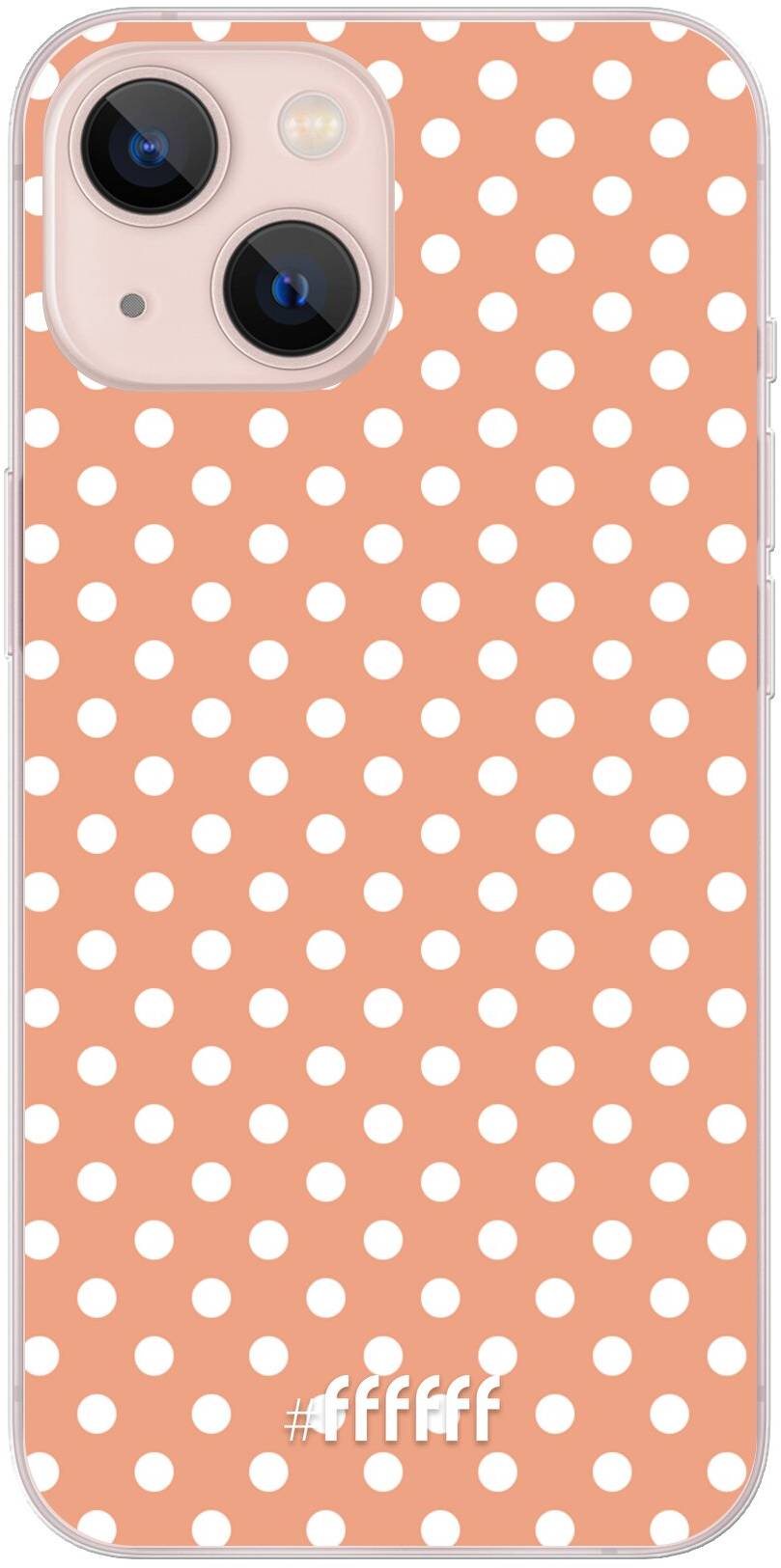 Peachy Dots iPhone 13