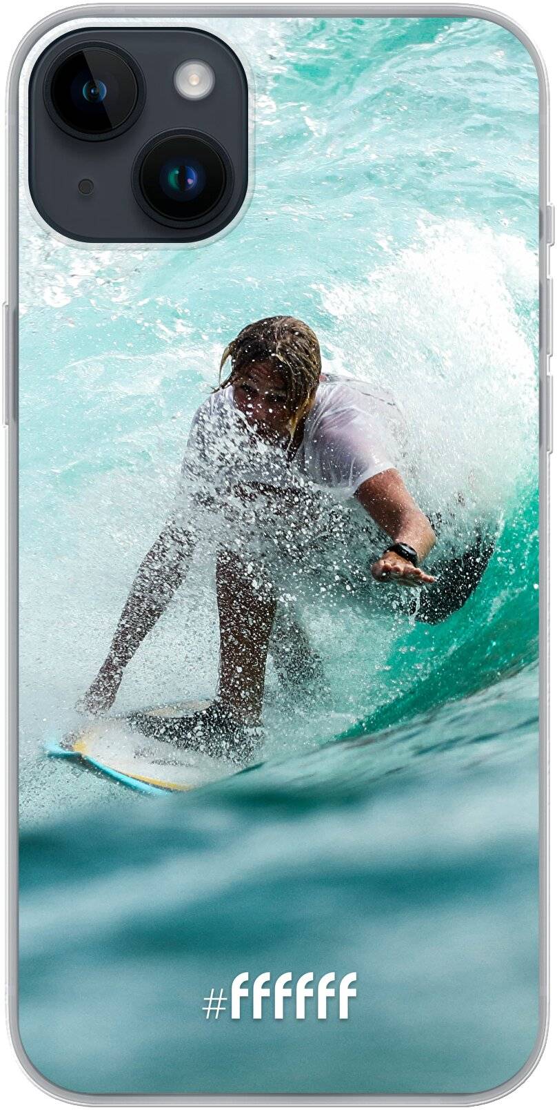 Boy Surfing iPhone 14 Plus