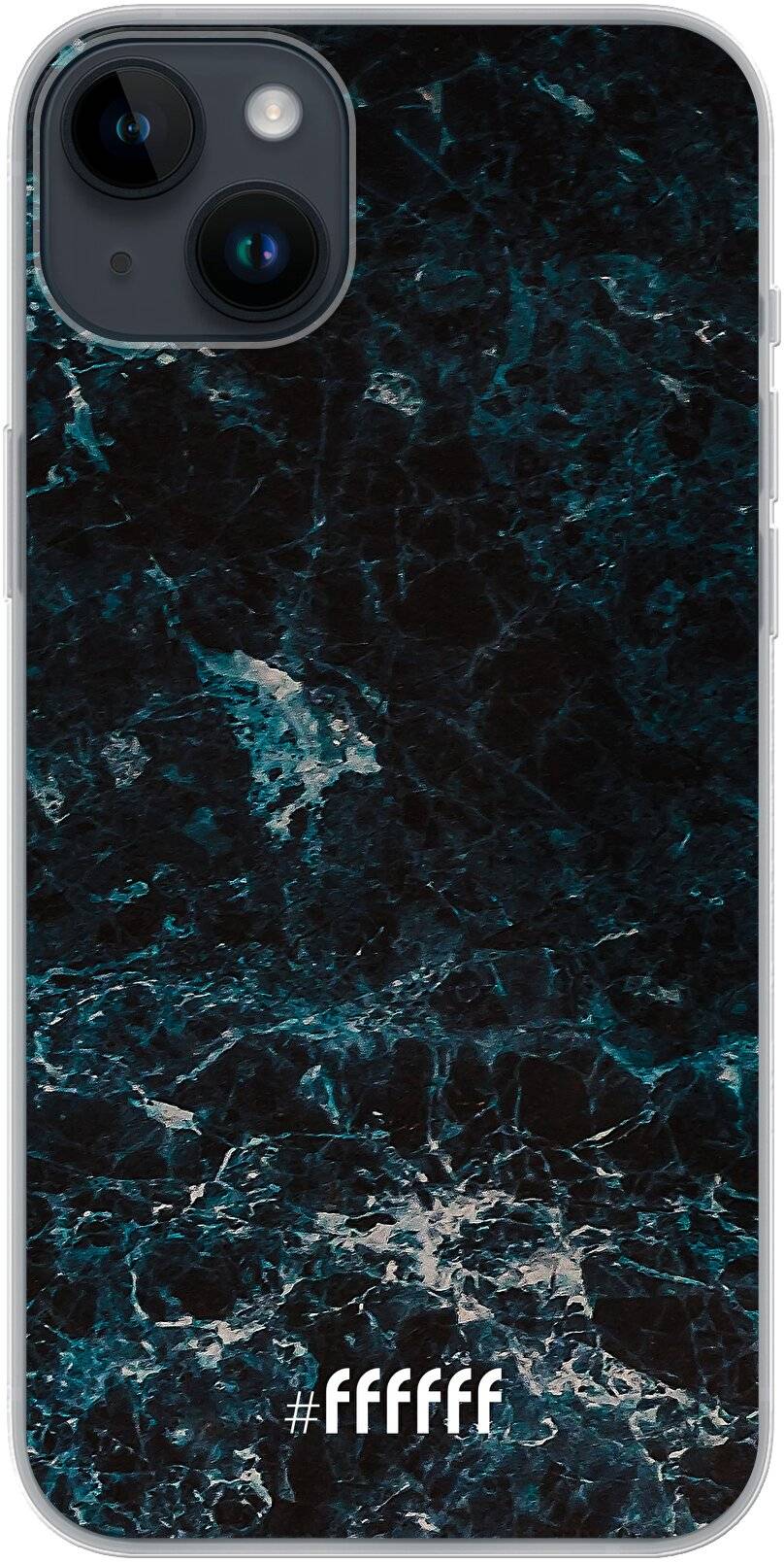 Dark Blue Marble iPhone 14 Plus
