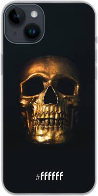 Gold Skull iPhone 14 Plus