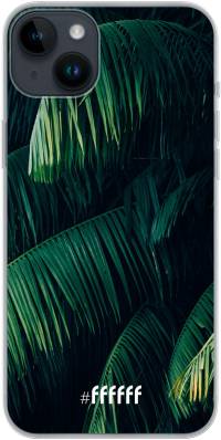 Palm Leaves Dark iPhone 14 Plus