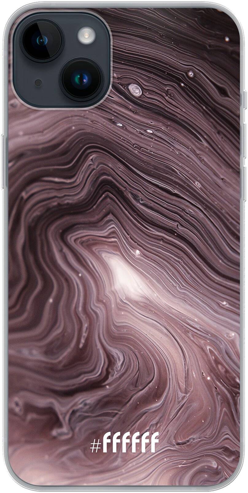 Purple Marble iPhone 14 Plus