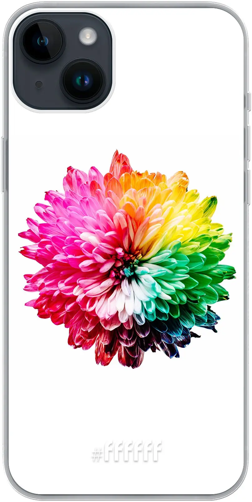 Rainbow Pompon iPhone 14 Plus