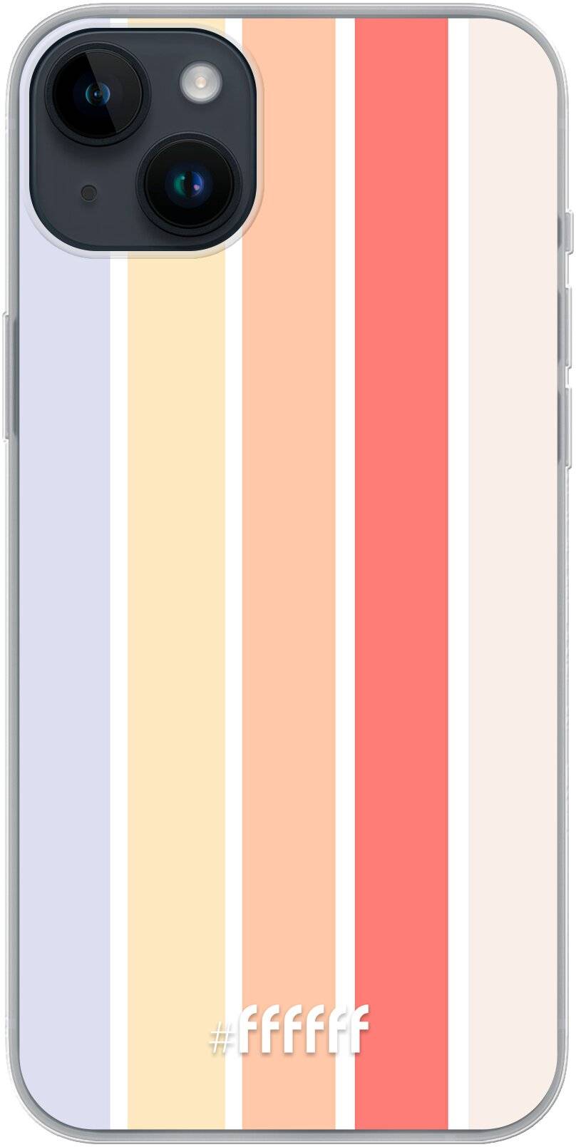 Vertical Pastel Party iPhone 14 Plus