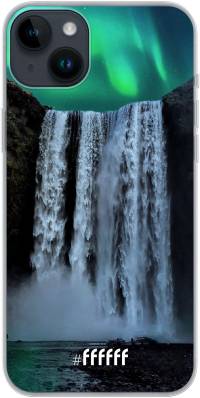 Waterfall Polar Lights iPhone 14 Plus
