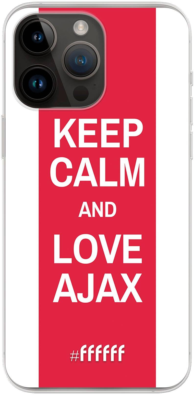 AFC Ajax Keep Calm iPhone 14 Pro Max