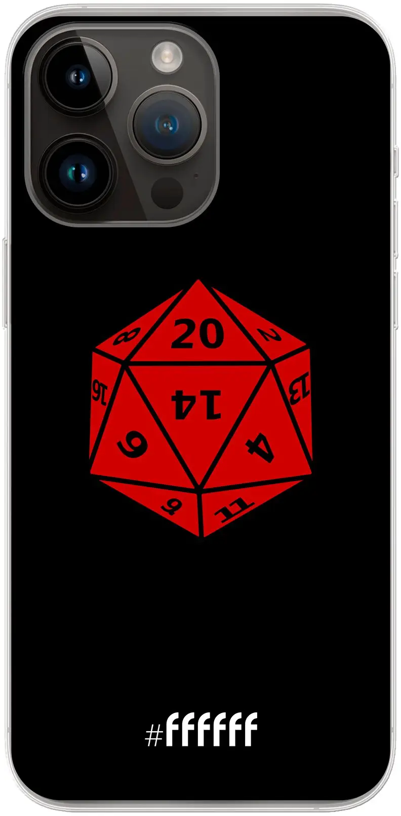 D20 - Black iPhone 14 Pro Max