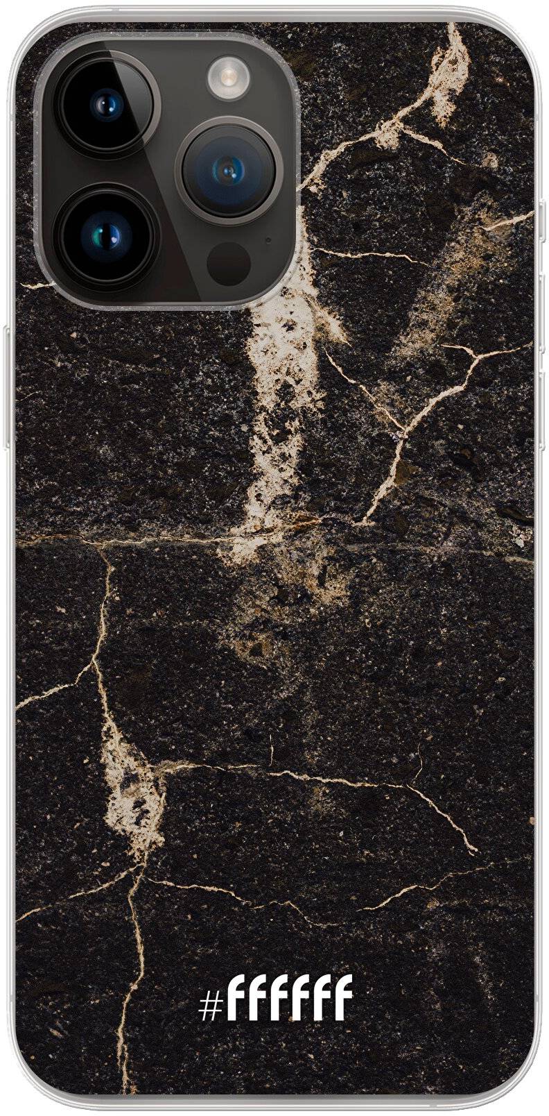 Dark Golden Marble iPhone 14 Pro Max